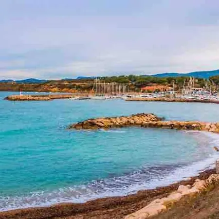 Apartman T2 Bord De Mer, Six Fours Les Plages. Piscine.clim Six-Fours-les-Plages